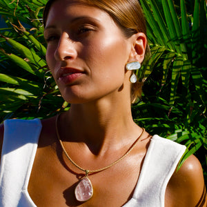 Moonstone Goddess Earrings