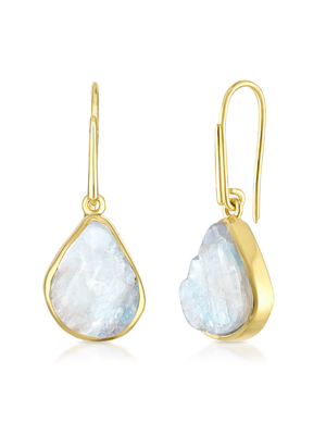 Moonstone Teardrop Earrings