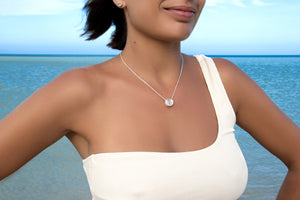 Clear Quartz Charm Necklace