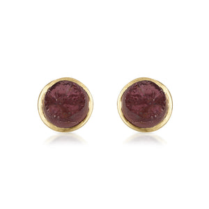 'Passion' Garnet Mini Gemstone Studs
