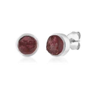 'Passion' Garnet Mini Gemstone Studs