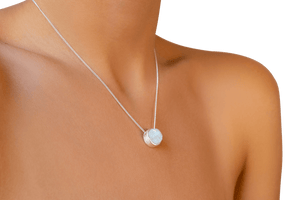 Moonstone Charm Necklace