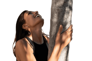 Raw Citrine Stackable Ring