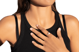 Raw Moonstone Stackable Ring