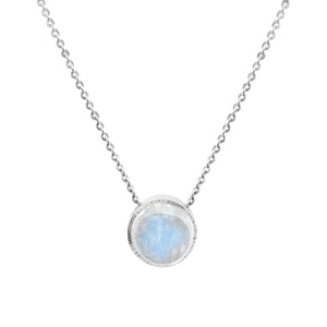 Moonstone Charm Necklace