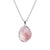 Raw Rose Quartz 'Rock Pendant' Gemstone Necklace