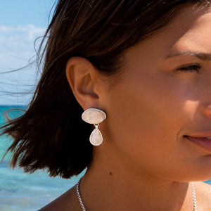 Moonstone Goddess Earrings
