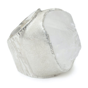 'Manifest' Clear Quartz Boss Ring