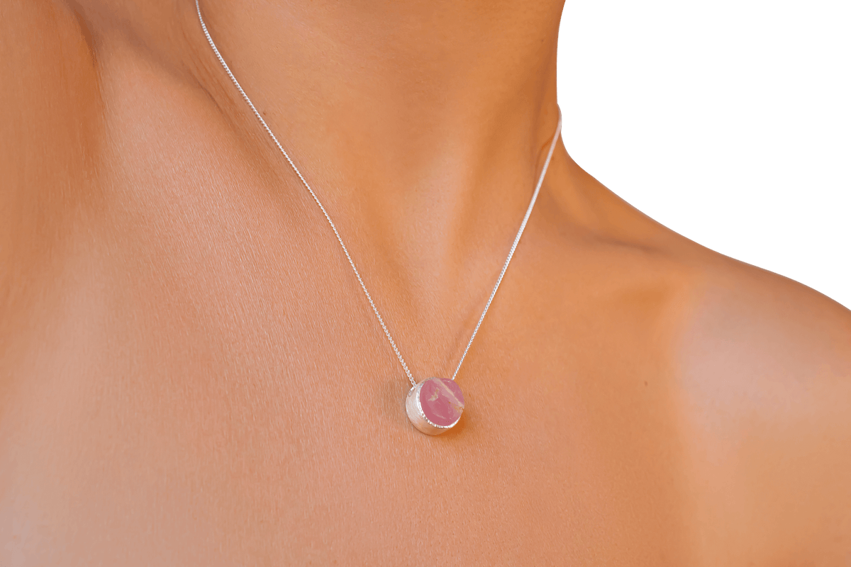 Rose Quartz Charm Necklace