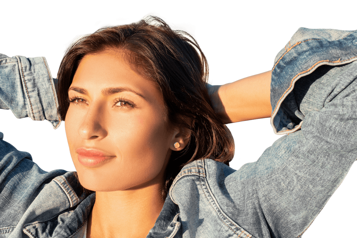 'Lover' Rose Quartz Mini Gemstone Studs