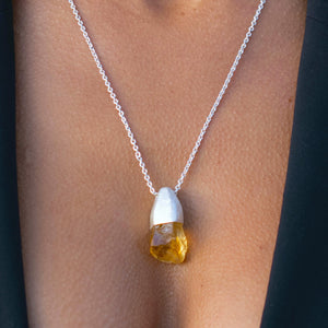 One-of-a-kind Citrine Pendant