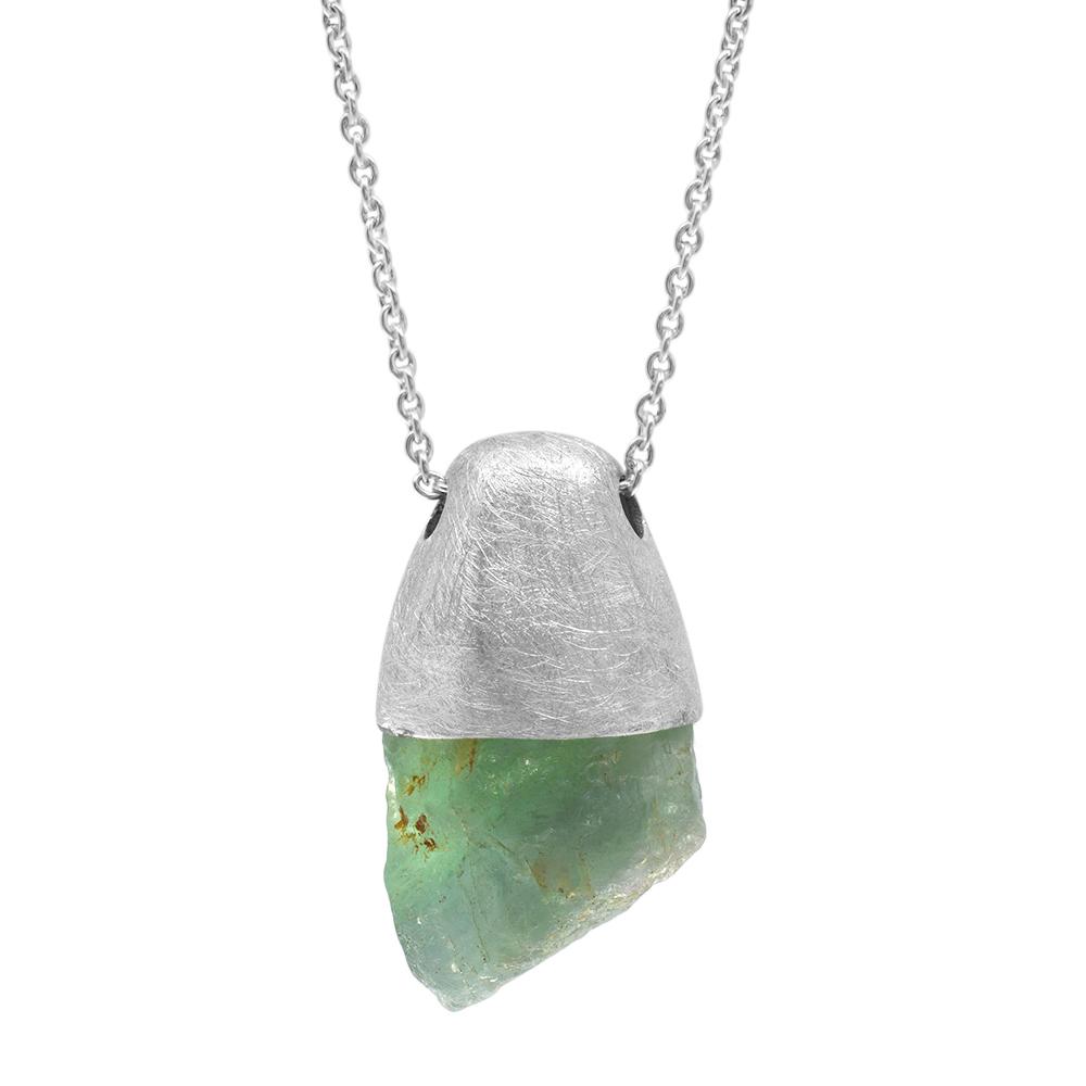 One-of-a-kind Green Fluorite Pendant
