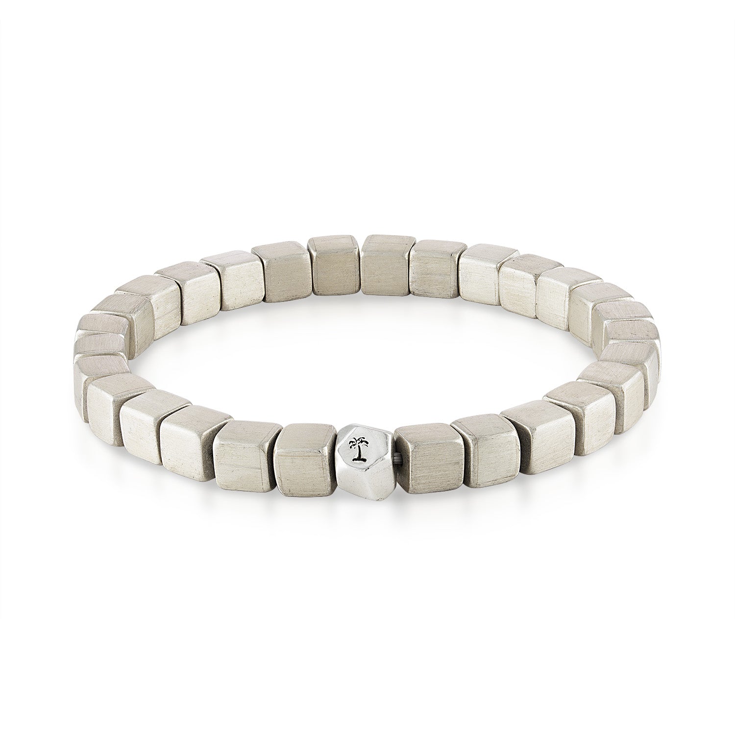 MEN'S SQUARE BEAD BRACELET