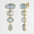 Aquamarine 'Paradiso Cascade' Gemstone Earrings