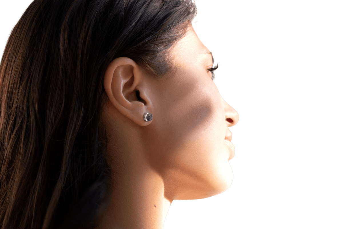 'Taboo' Amethyst Mini Gemstone Studs