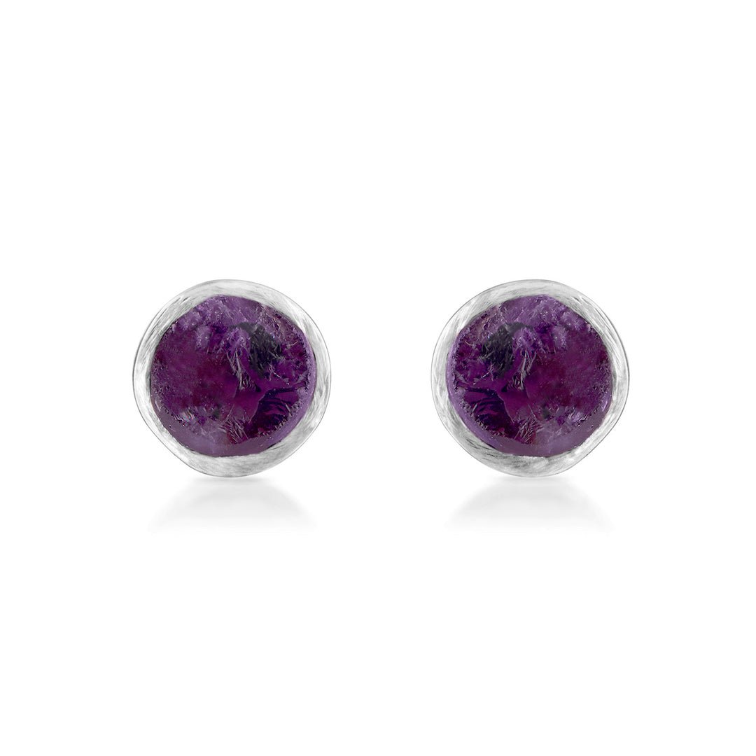 Buy Purple Imported Cubic Zirconia And Semi Precious/ Encrusted Drop  Earrings by PRATA Online at Aza Fashions.