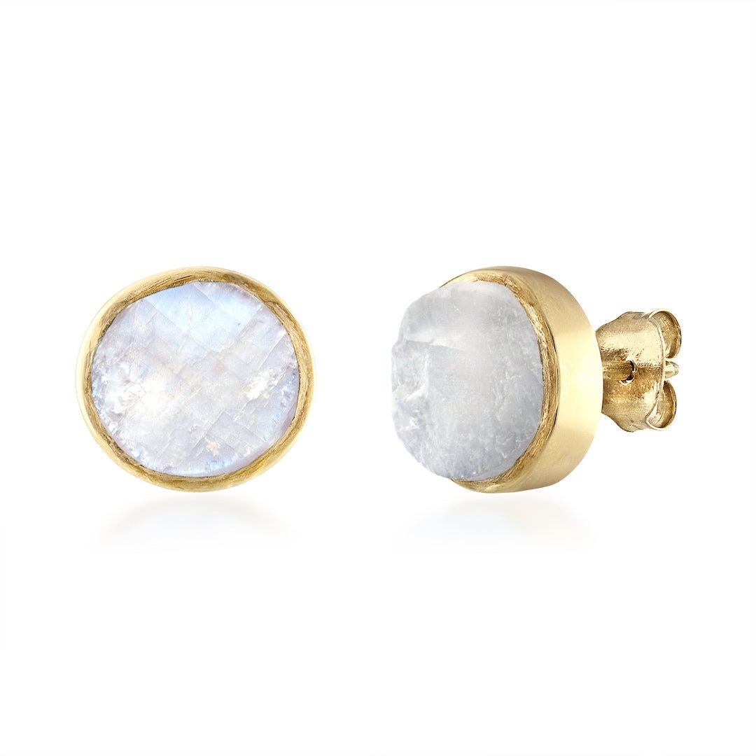 Fashion Design Jewelry 925 Sterling Silver Gold Plated Sun Flower Moonstone  Stud Earrings - China Natural Moonstone Earring and Moonstone Stud Earrings  price | Made-in-China.com